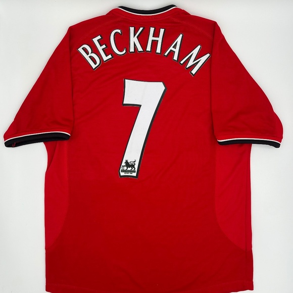 Beckham #7 Manchester United 2001/2002/2003 ORIGINAL Umbro